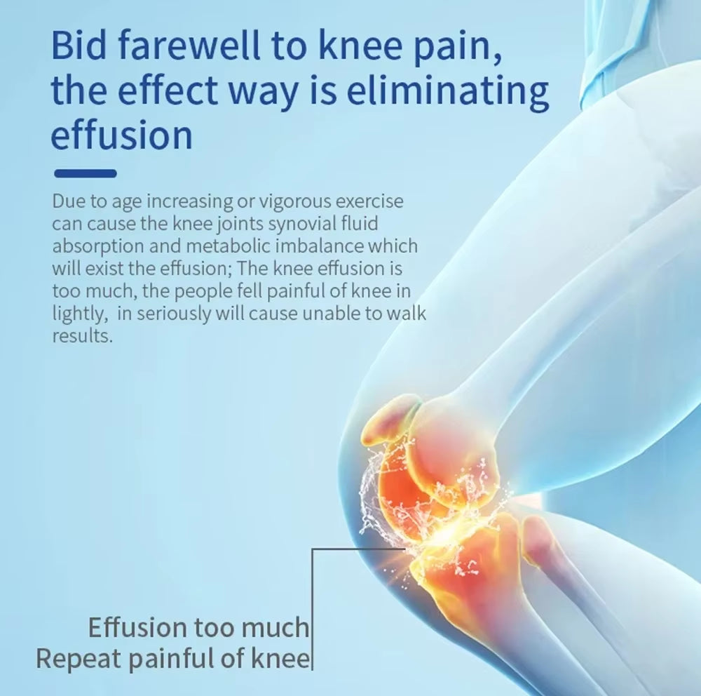 Kneva  – Cordless Knee Massager with Heat, Vibration & LED Control Screen
