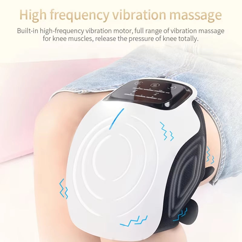 Kneva  – Cordless Knee Massager with Heat, Vibration & LED Control Screen
