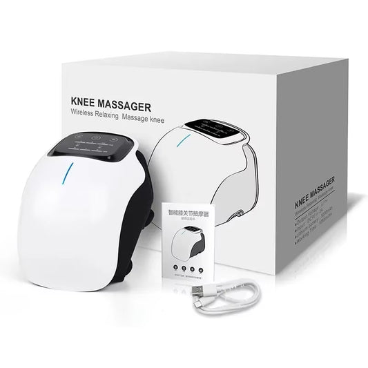 Kneva  – Cordless Knee Massager with Heat, Vibration & LED Control Screen
